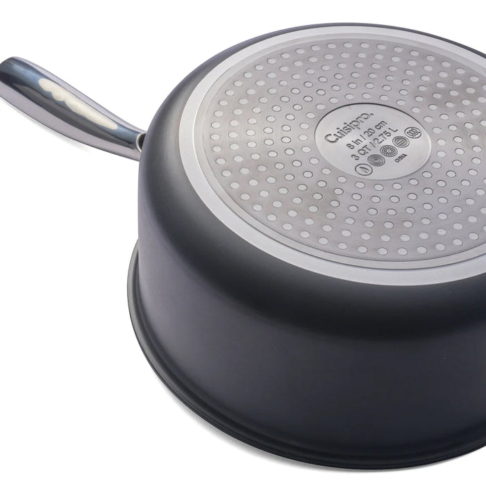 Cuisipro 3 Qt. Easy-Release Hard Anodized Sauce Pan - 748023