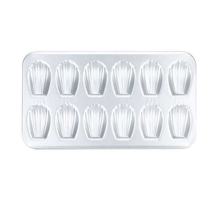 Browne 12-Cup Heavy Tinned Steel Madeleine Sheets - 80164710