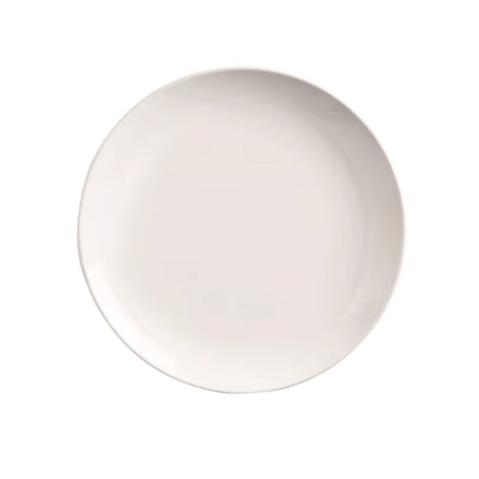 Libbey Porcelana 11.25" Round White Porcelain Plate - 12/Case - 840-440C