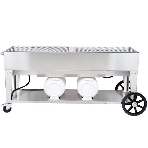 Crown Verity CV-CCB-72 72" Club Series BBQ Grill - Liquid Propane