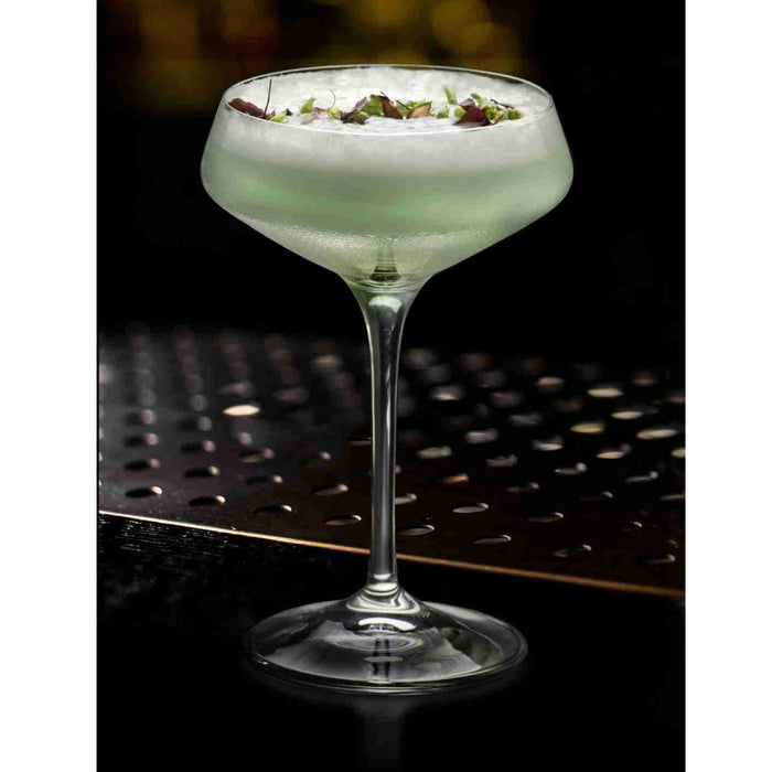 RCR Cristalleria Italiana 11.37 Oz. Aria Champagne Glass - 6/Case - A33