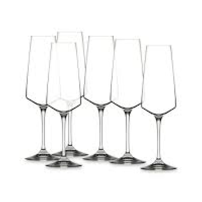 RCR Cristalleria Italiana 12 Oz. Aria Champagne Flute Glass - 6/Case - A36