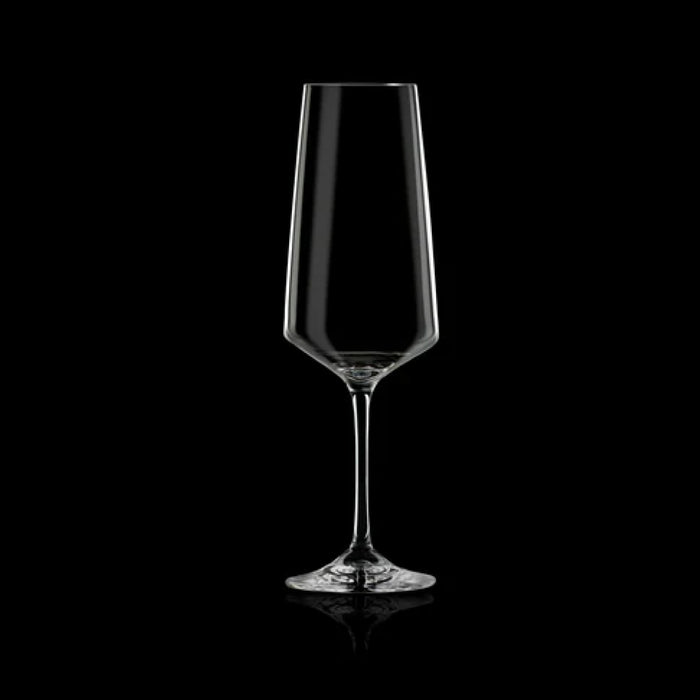 RCR Cristalleria Italiana 12 Oz. Aria Champagne Flute Glass - 6/Case - A36