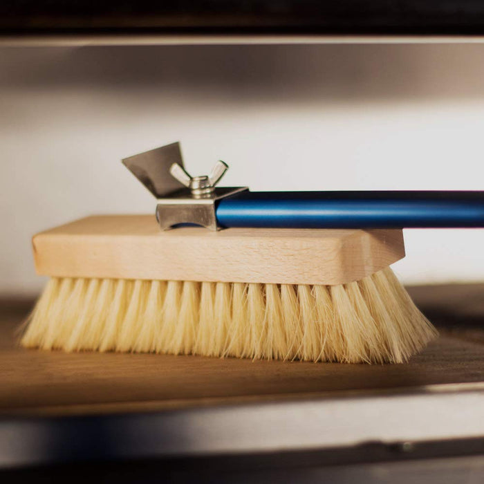 GI Metal AC-SPN2 59” Adjustable Oven Brush with Natural Bristles