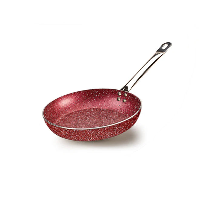 Acrochef 10" Raspberry Granite Non-Stick Frying Pan with Stainless Steel Handle - PC 226F RASPBERRY