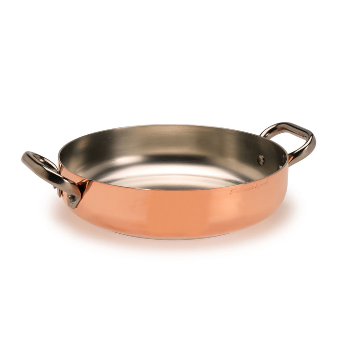 Pentole Agnelli ALCU110PI20 7.8" Brass Copper with Handle