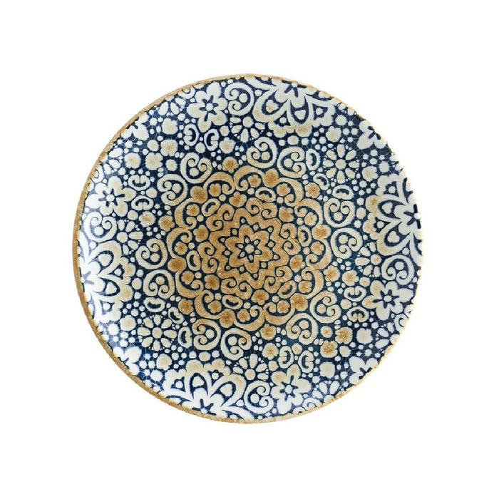 Bonna Alhambra 9" Gourmet Round Porcelain Flat Plate - 12/Case - ALHGRM23DZ