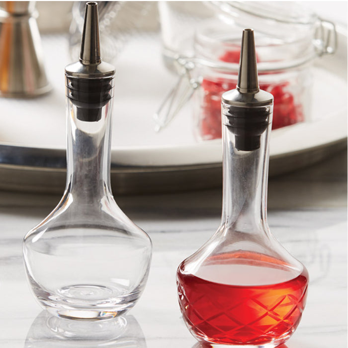 American Metalcraft BB2 4 Oz. Glass Bitters Bottle