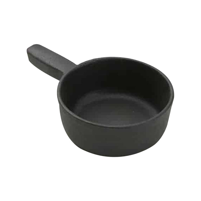 American Metalcraft CIFD 12.5 Oz. Mini Cast Iron Fondue Pot