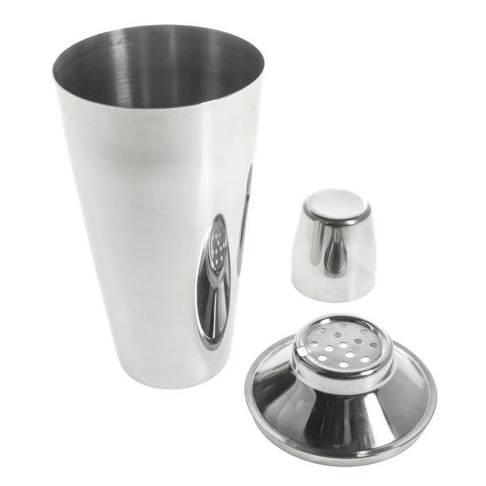 American Metalcraft CSJ116 16 Oz. 3-Piece Stainless Steel Cocktail Shaker Set