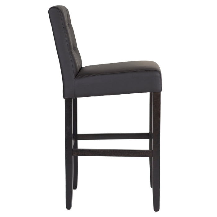 Nella Amsterdam Black Restaurant Bar Stool
