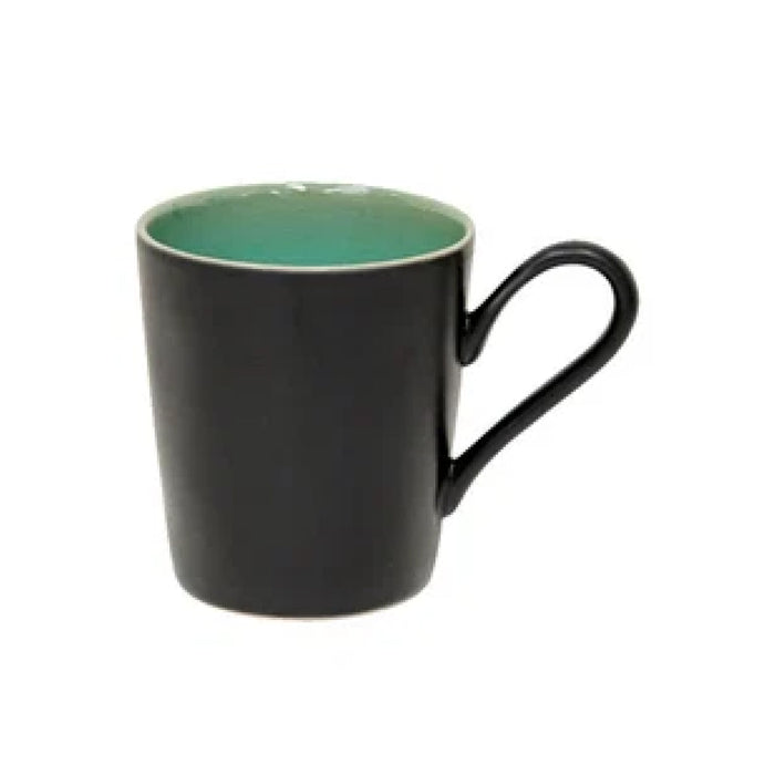 Costa Nova 12.4 Oz. Riviera Azur Round Stoneware Mug - 6/Case - ATC134-AZU