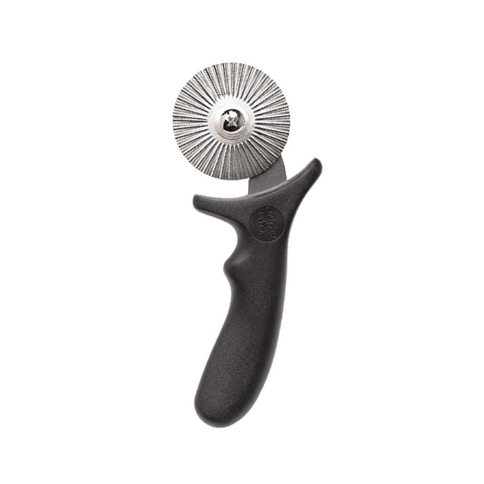 Ateco 7.75" Stainless Steel Fluted Pastry Wheel - 1323