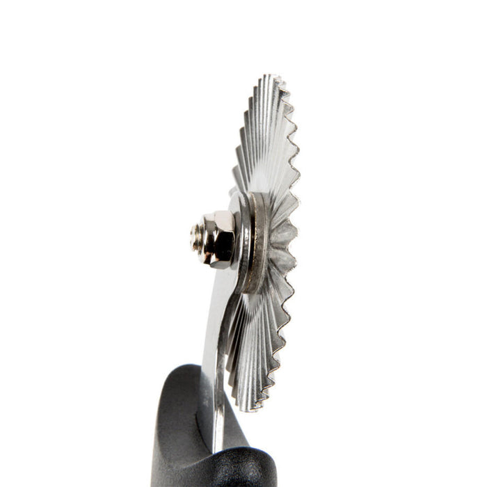 Ateco 7.75" Stainless Steel Fluted Pastry Wheel - 1323