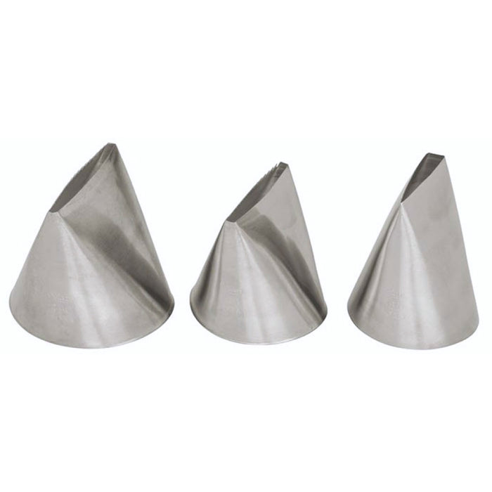 Ateco Stainless Steel Basketweave Icing Decorating Tip - Extra Large Size