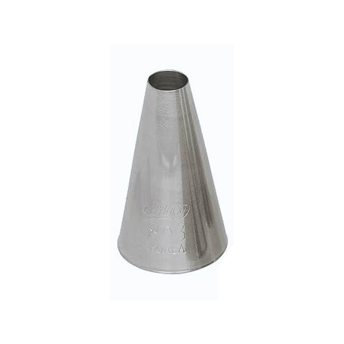 Ateco Stainless Steel Plain Icing Decorating Tip - Medium Size