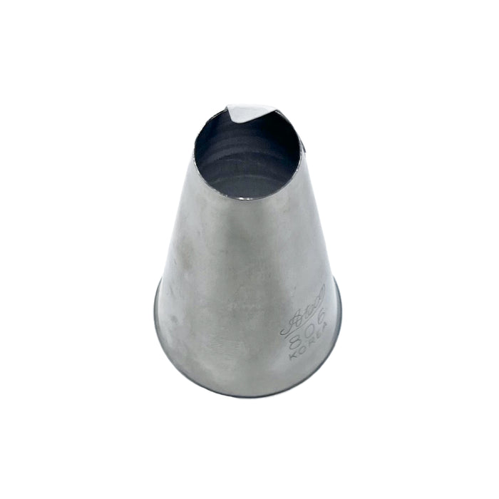 Ateco Stainless Steel Plain Icing Decorating Tip - Large Size