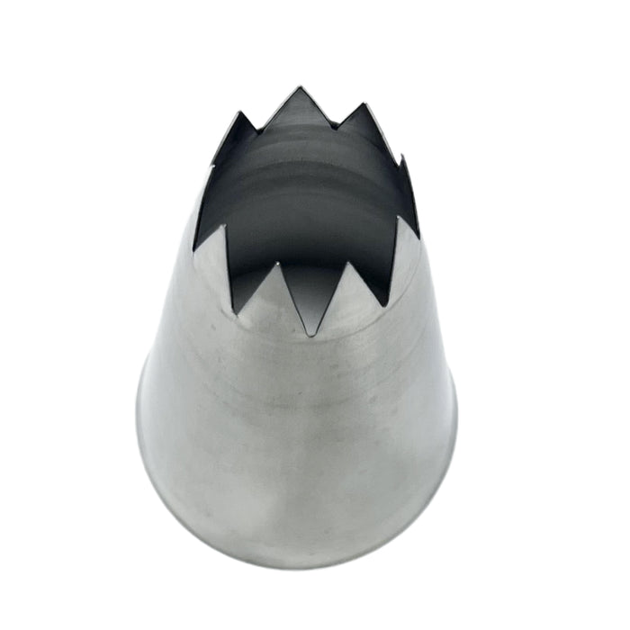 Ateco Stainless Steel Open Star Icing Decorating Tip - Large Size - 828