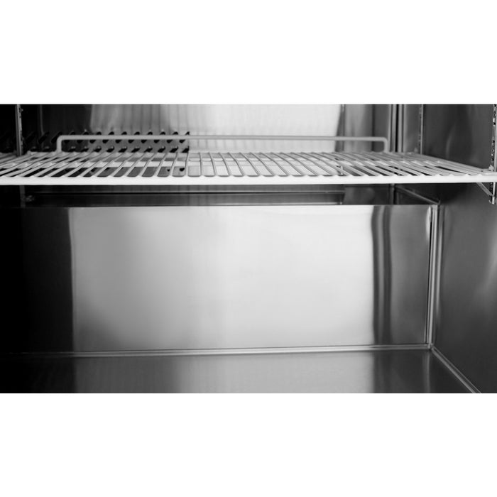 Atosa MGF24FGR 24" 1 Door Undercounter Freezer - 4.8 Cu. Ft.