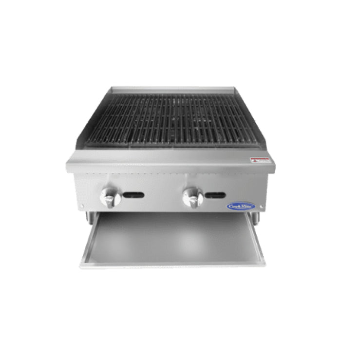 Atosa ATRC-24 24" Heavy-Duty Countertop Radiant Gas Broiler - 75,000 BTU