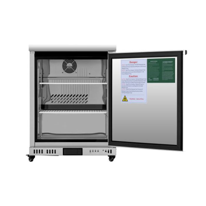 Atosa AUF24SD 24" 1 Door Undercounter Freezer - 3.7 Cu. Ft.