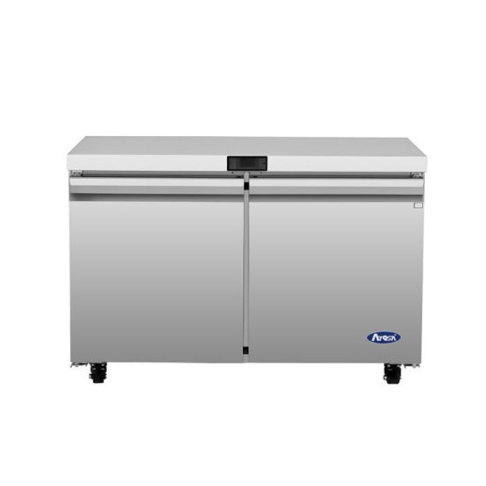 Atosa AUF48SD 48" 2-Door Undercounter Freezer - 11.8 Cu. Ft.