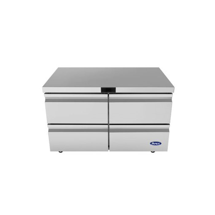 Atosa AUR48D4 48.25" Solid 4-Drawer Undercounter Refrigerator - 12.2 Cu. Ft.
