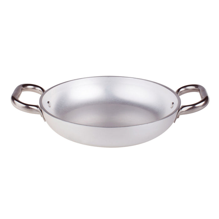 Pentole Agnelli ALMR111020 8" Aluminum Omelette Pan With Stainless Steel Handles