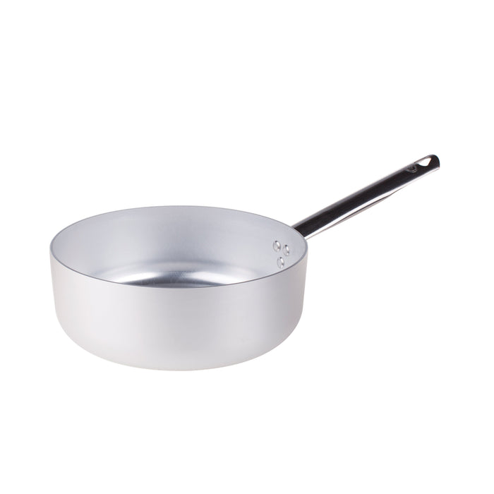 Pentole Agnelli ALMA10720 7.8" Aluminum High Saute Pan With Stainless Steel Handle