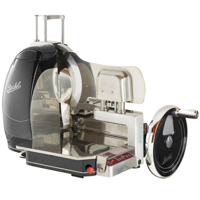 Berkel Volano B116SA 14" Semi-Automatic Black Flywheel Meat Slicer - 0.75kW
