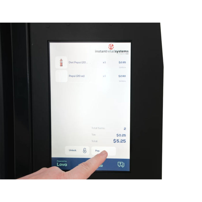 Nella BD3632IS 36.25" Refrigerated Autonomous Glass Retail Merchandiser