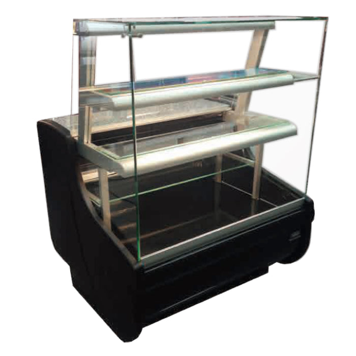 Igloo 39" Refrigerated Straight Glass Floor Display Case - BEPCP3