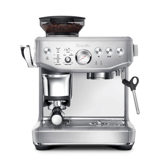 Breville BES876BSS The Barista Express Impress Espresso Machine