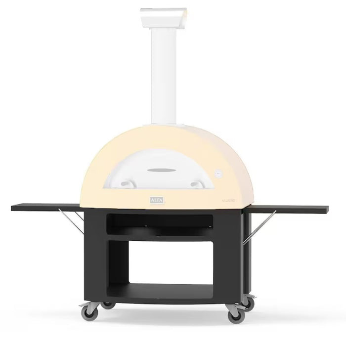 Alfa 5 Pizze Black Oven Base - BF-5P-NEGO