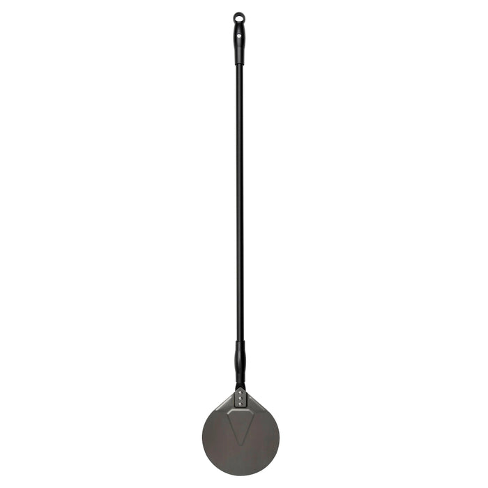 Browne 241056 10" Napolitani Stainless Steel Round Pizza Peel with 47" Handle