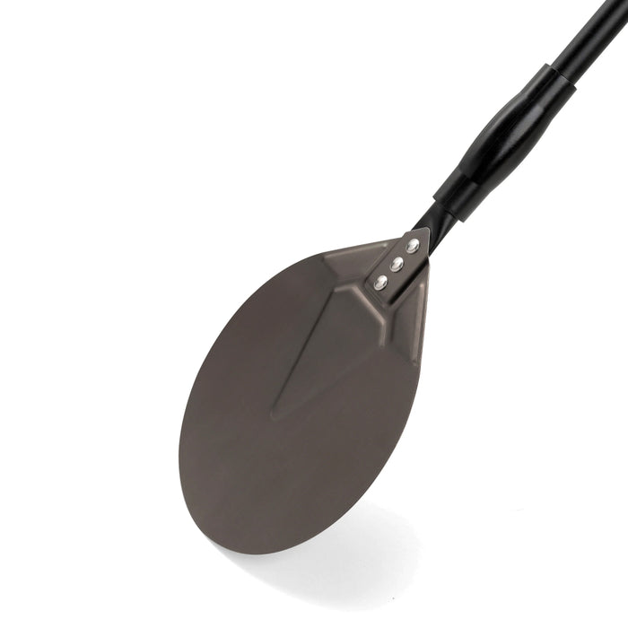 Browne 241056 10" Napolitani Stainless Steel Round Pizza Peel with 47" Handle