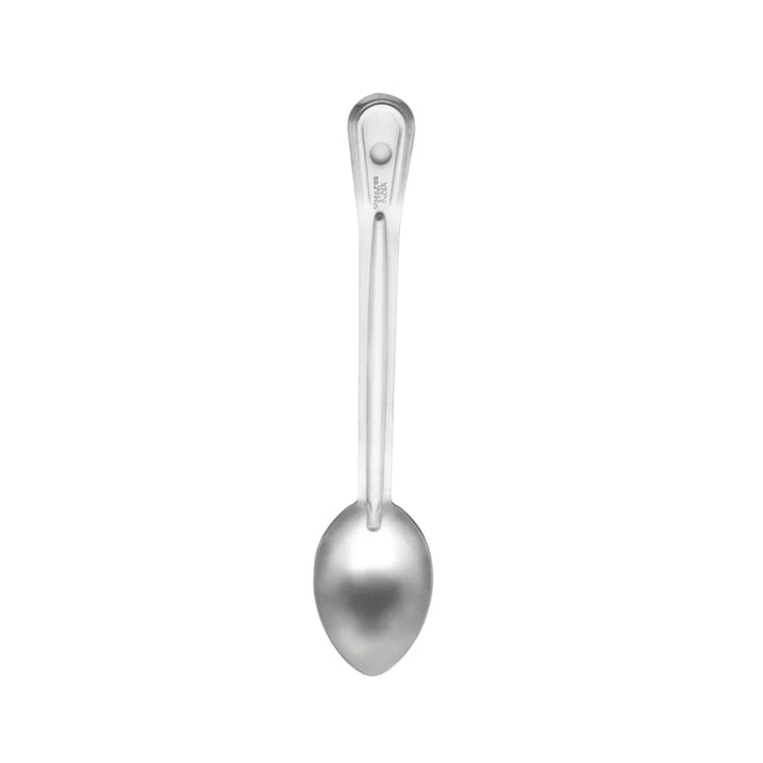 Browne 13" Renaissance Stainless Steel Solid Serving Spoon - 4760