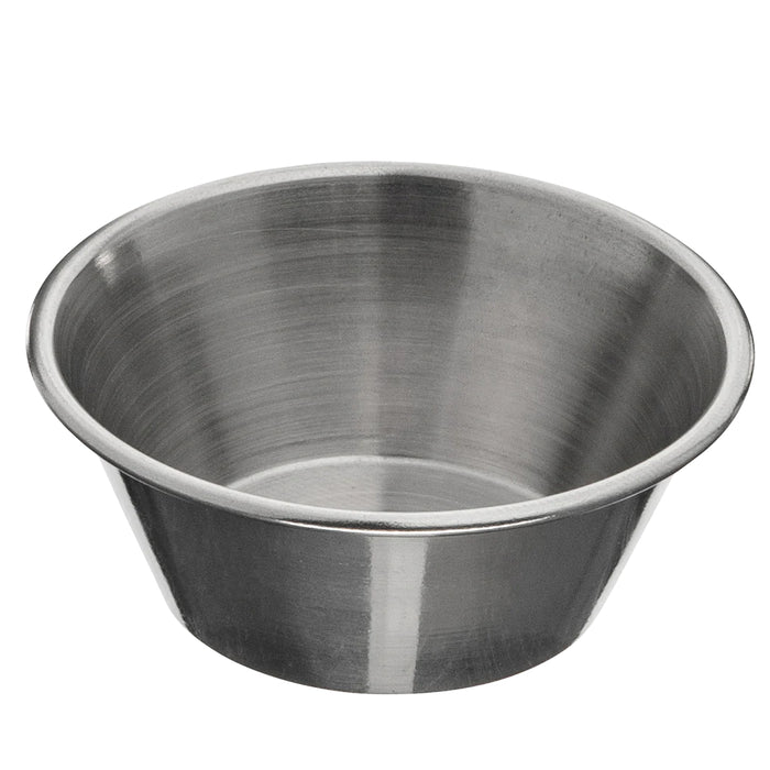 Browne 515058 1.5 Oz Stainless Steel Cocktail Sauce Cup - 12/Case
