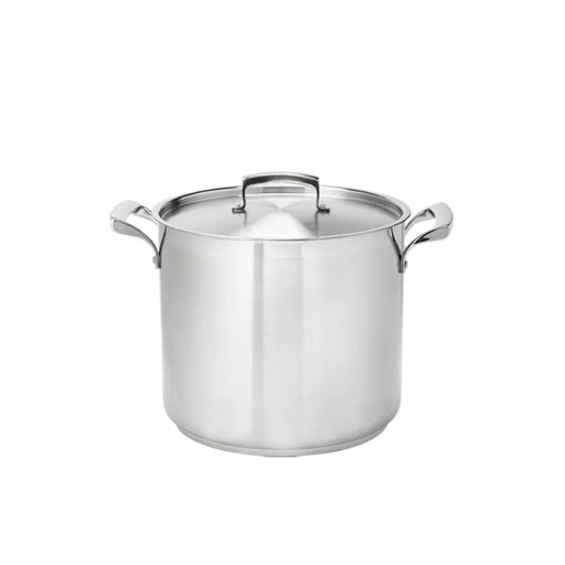 Browne 5733916 Elements Stainless Steel Stock Pot & Lid, 16 Qt. - Win Depot