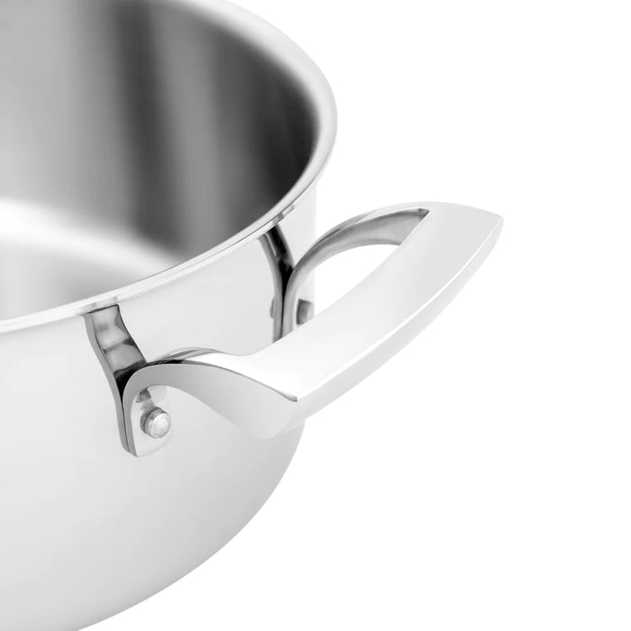 Browne 3 Qt. Thermalloy Tri-Ply Sauce Pot - 5724223