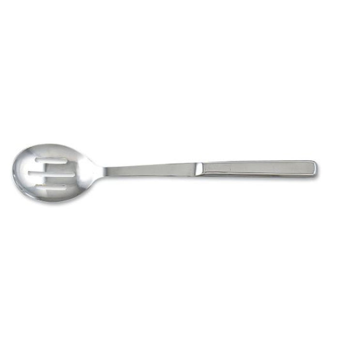 Browne 11.75" Stainless Steel Slotted Serving Spoon - 573155