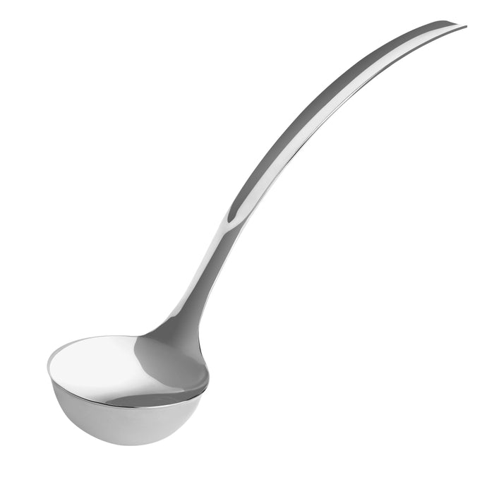 Browne 4 Oz. Stainless Steel Horizon Serving Ladle - 573385