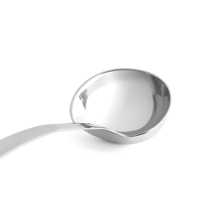Browne 4 Oz. Stainless Steel Horizon Serving Ladle - 573385