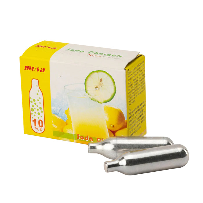 Browne 8 gr. Mosa Syphon Soda Chargers - 10/Case - 574358