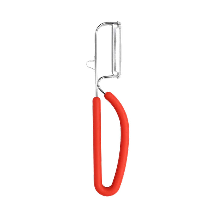 Browne 2.20" Dual Serrated Blade Peeler - Red - 575436