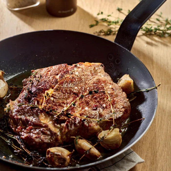 de Buyer 11" La Lyonnaise Blue Carbon Steel Fry Pan - 77502028