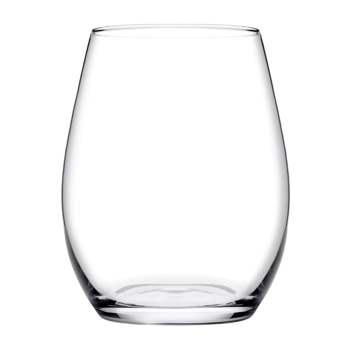 Pasabahce 15 Oz. Amber Stemless Wine Glass - 24/Case - PG420858