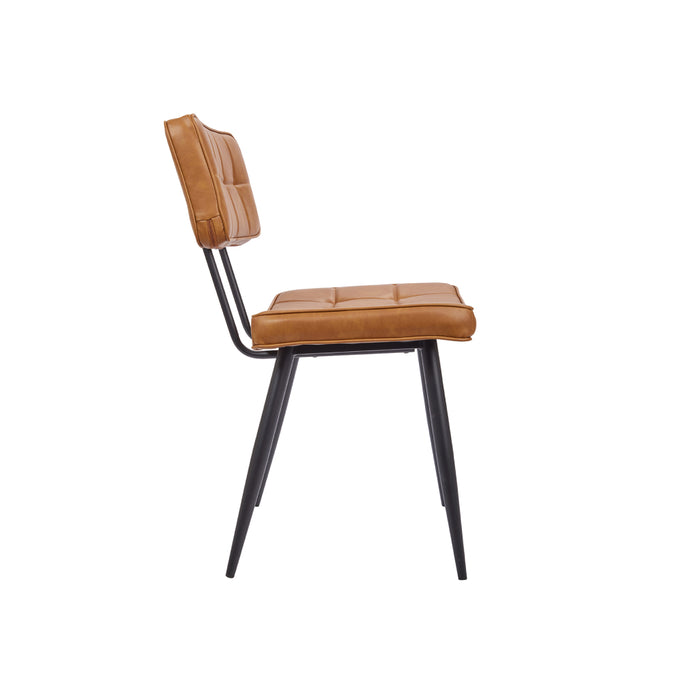 Nella Billy Brown Metal Chair