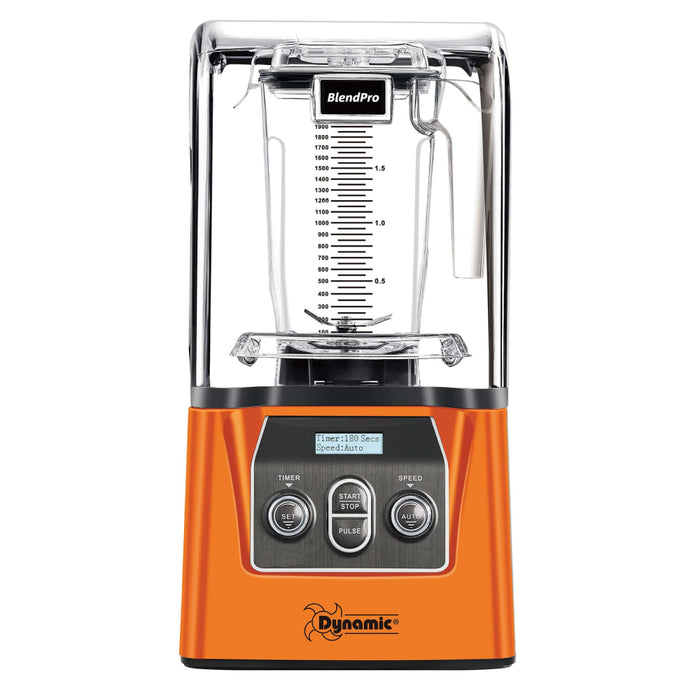 Dynamic BL003.SE 68 Oz. BlendPro 3SE with One-Touch Digital Control and Noise-Reducing Shield - 230V / 3HP