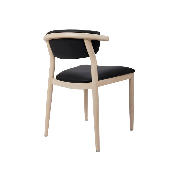 Nella Boston Black Metal Chair